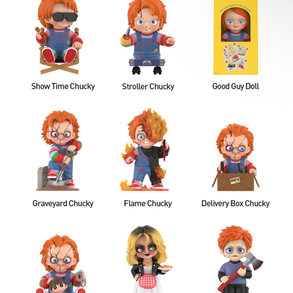 Chucky Action Figure Set - pop mart